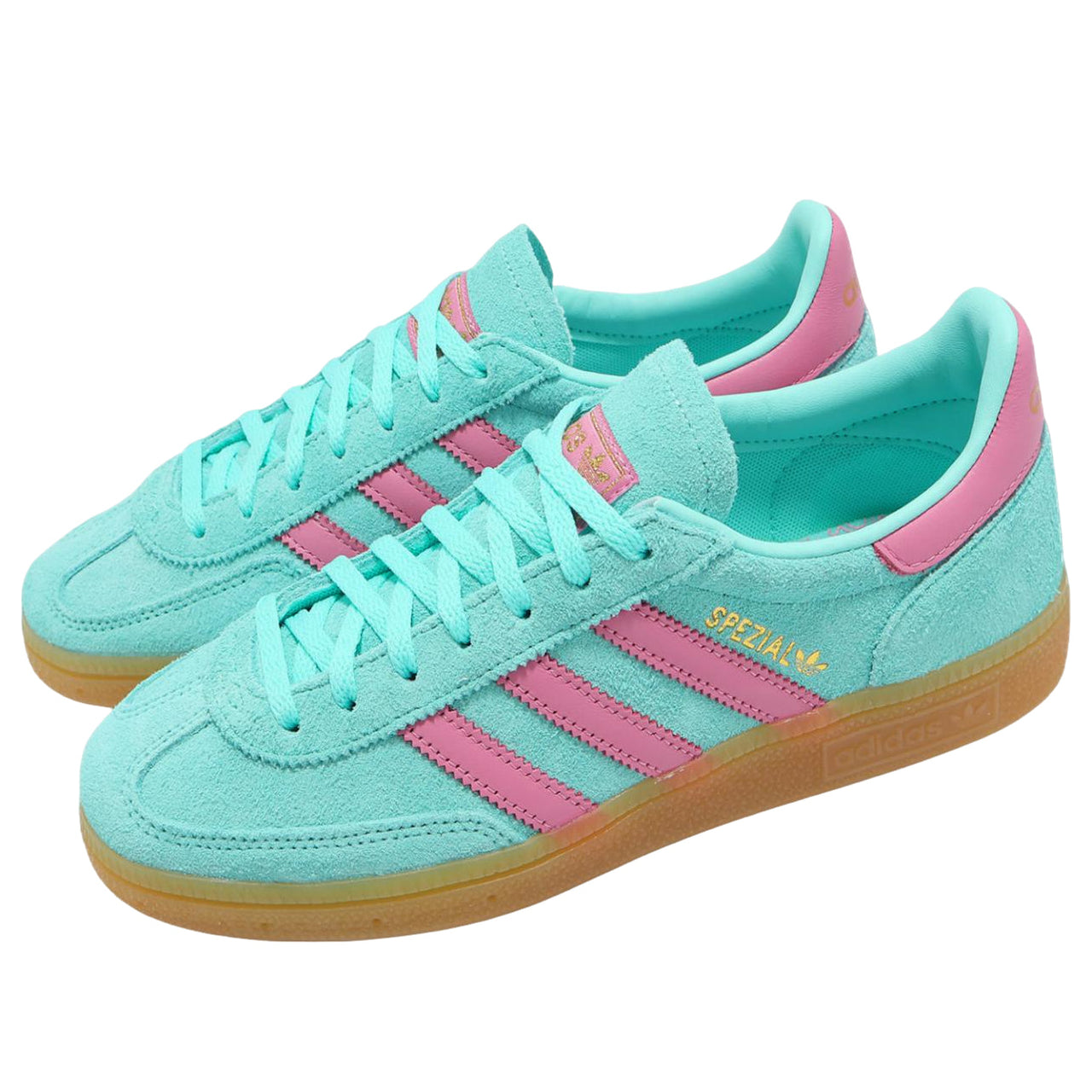 (WMNS) adidas Handball Spezial 'Flash Aqua Bliss Pink Gum' JS4084