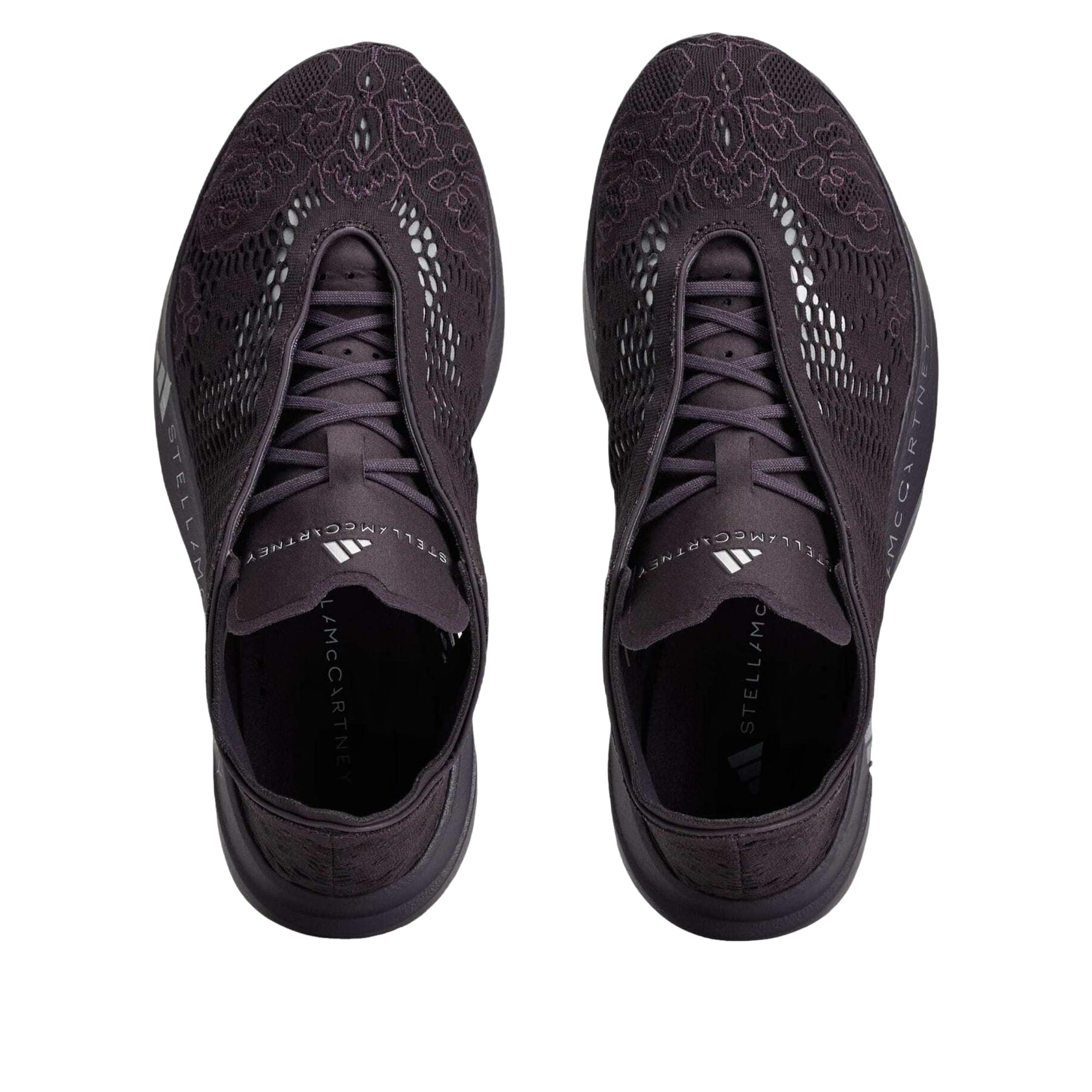 (WMNS) adidas x Stella McCartney Adizero Evo SL 'Black Reflective Silver' KK4222
