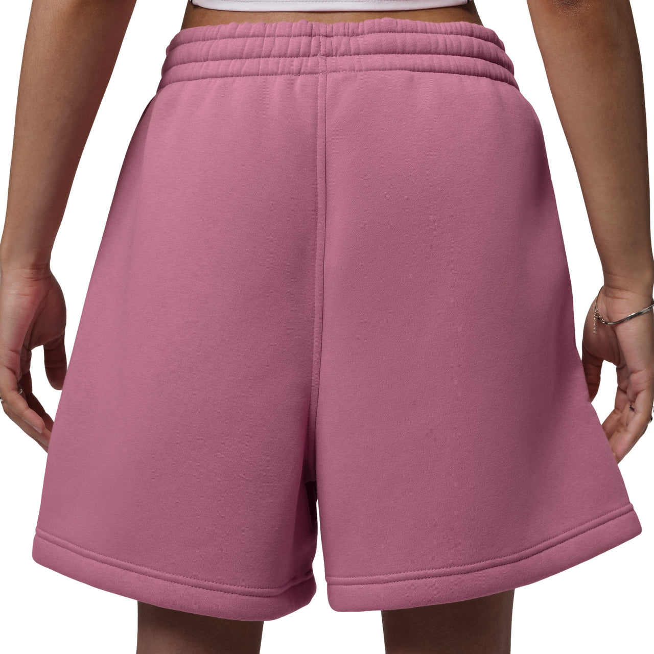 (WMNS) Jordan Brooklyn Shorts 'Desert Berry' IM7320-667