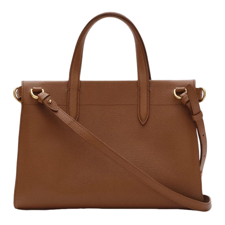 (WMNS) Burberry Small Cotswolds Check Tote 'Hazel Brown' 81290611
