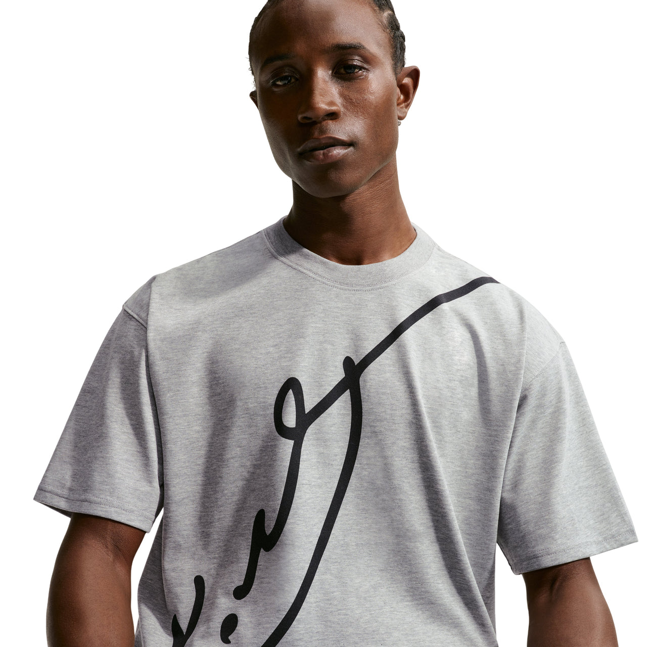 Nike x Kobe Dri-FIT T-Shirt 'Dark Grey Heather Black' IM0320-064