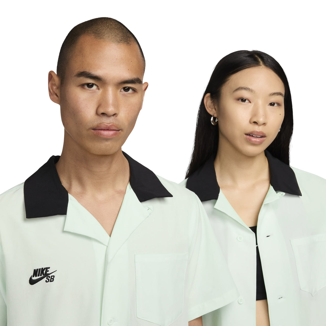 Nike SB Short-Sleeve Button-Up Skate Bowler Shirt 'Federation Agnostic' FZ4059-394