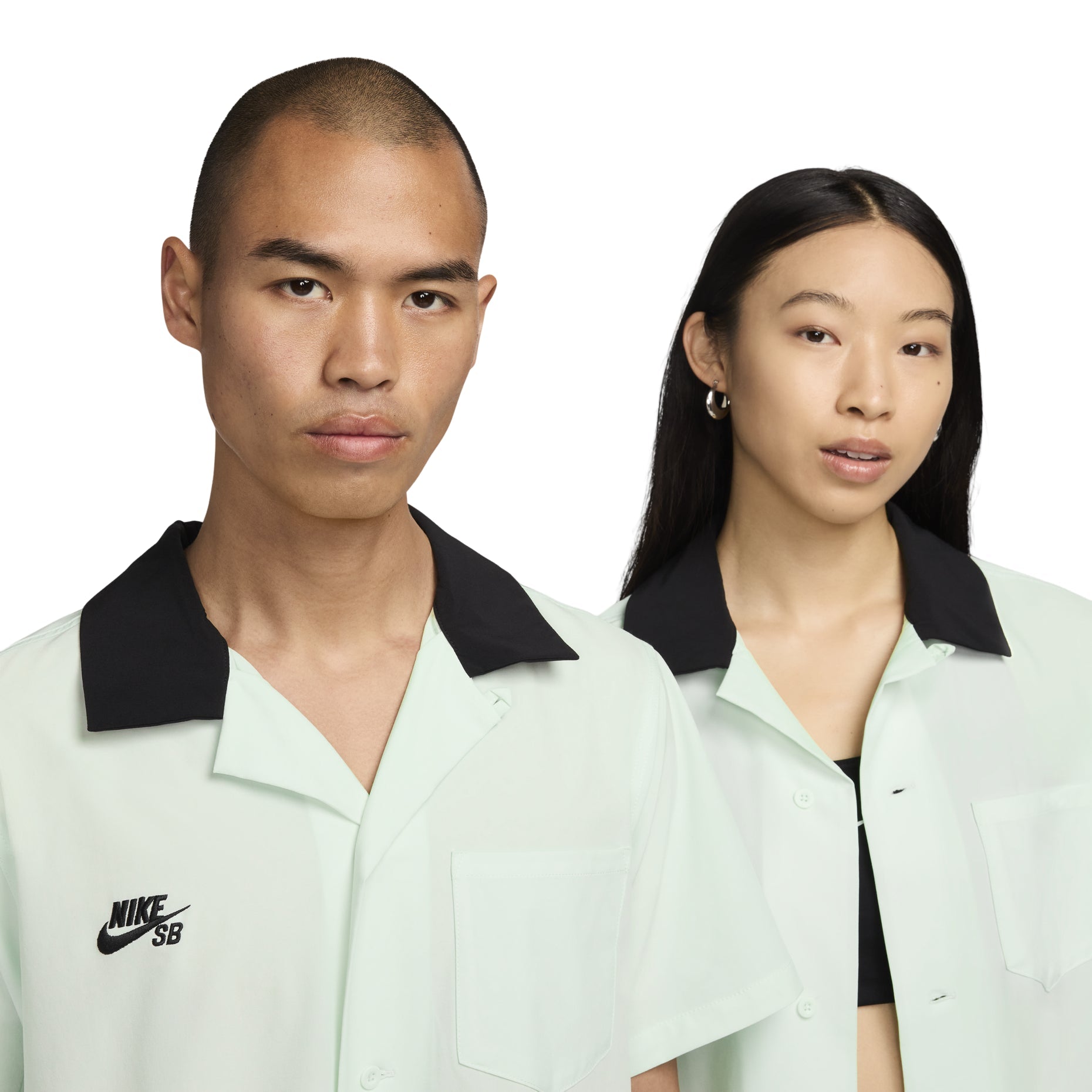 Nike SB Short-Sleeve Button-Up Skate Bowler Shirt 'Federation Agnostic' FZ4059-394