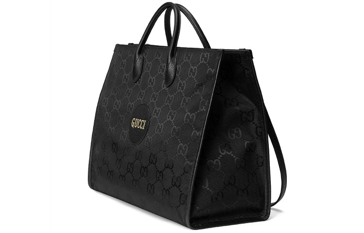 Gucci Off The Grid OTG Environmental Friendly Series Logo Large Capacity Black 630353-H9HAN-1000
