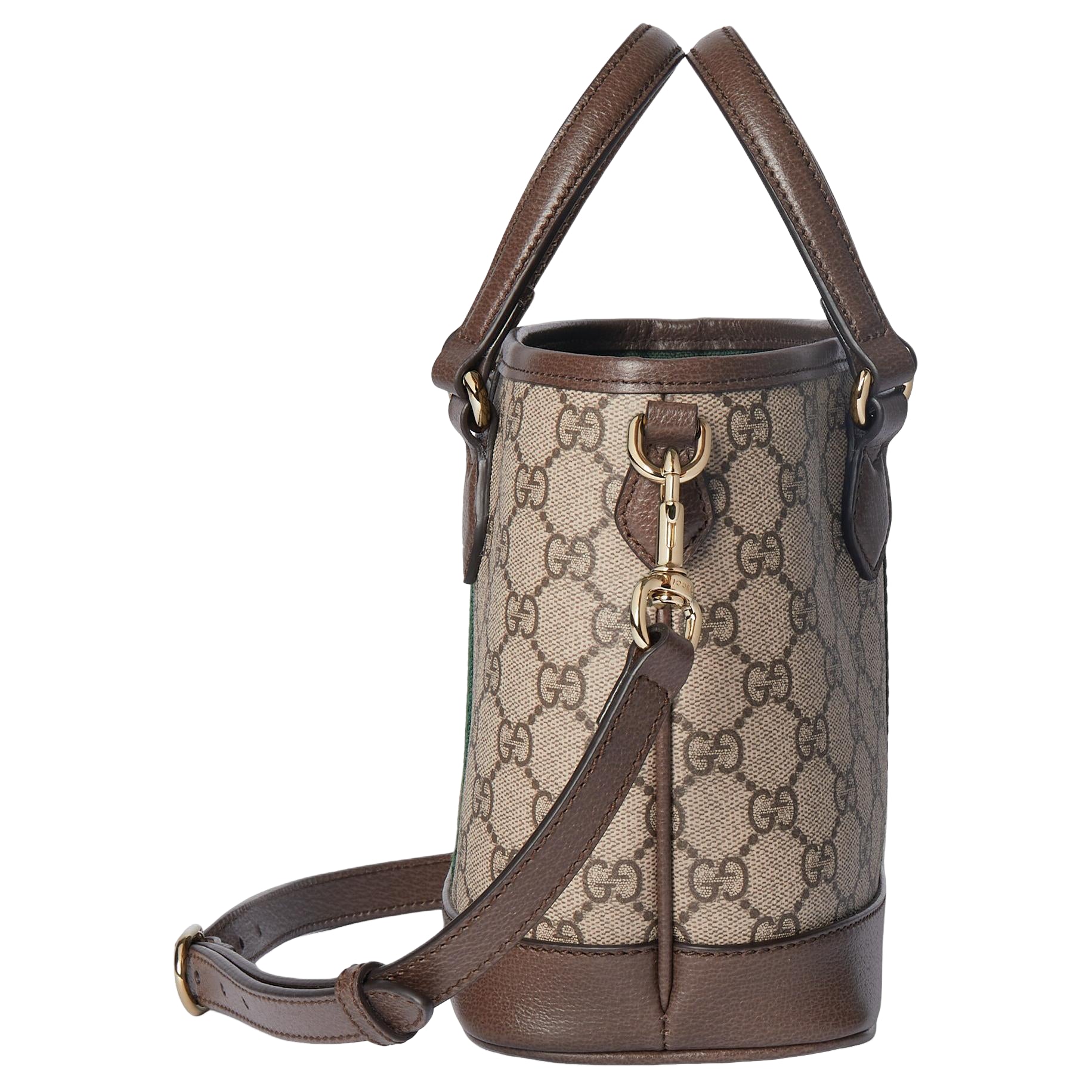 (WMNS) Gucci Ophidia Small Tote Bag 'Beige Dark Brown' 836848-FAE0J-9867