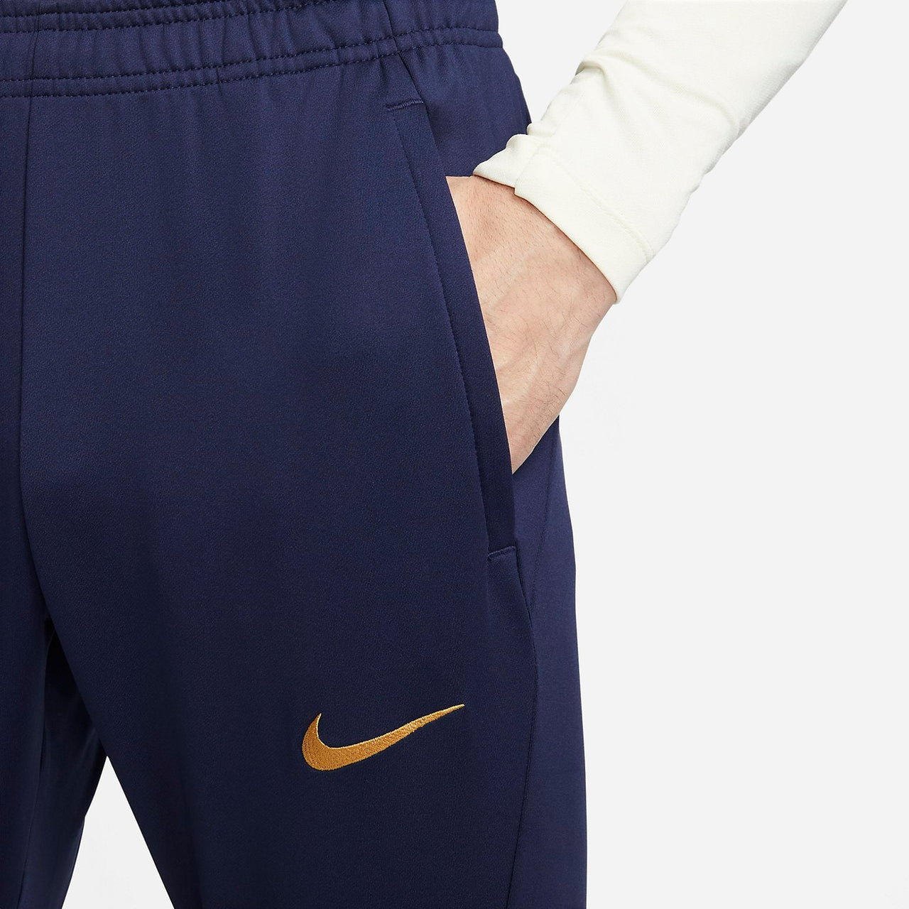Nike Dri-FIT Knit Paris Saint-Germain Strike Soccer Pants 'Blue' DX3448-498