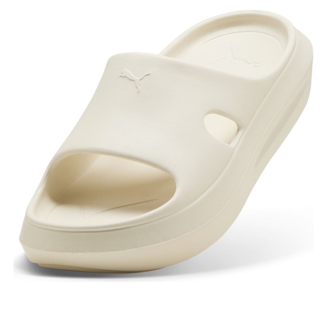 (WMNS) PUMA Flatter Slides 'Alpine Snow' 404851-02