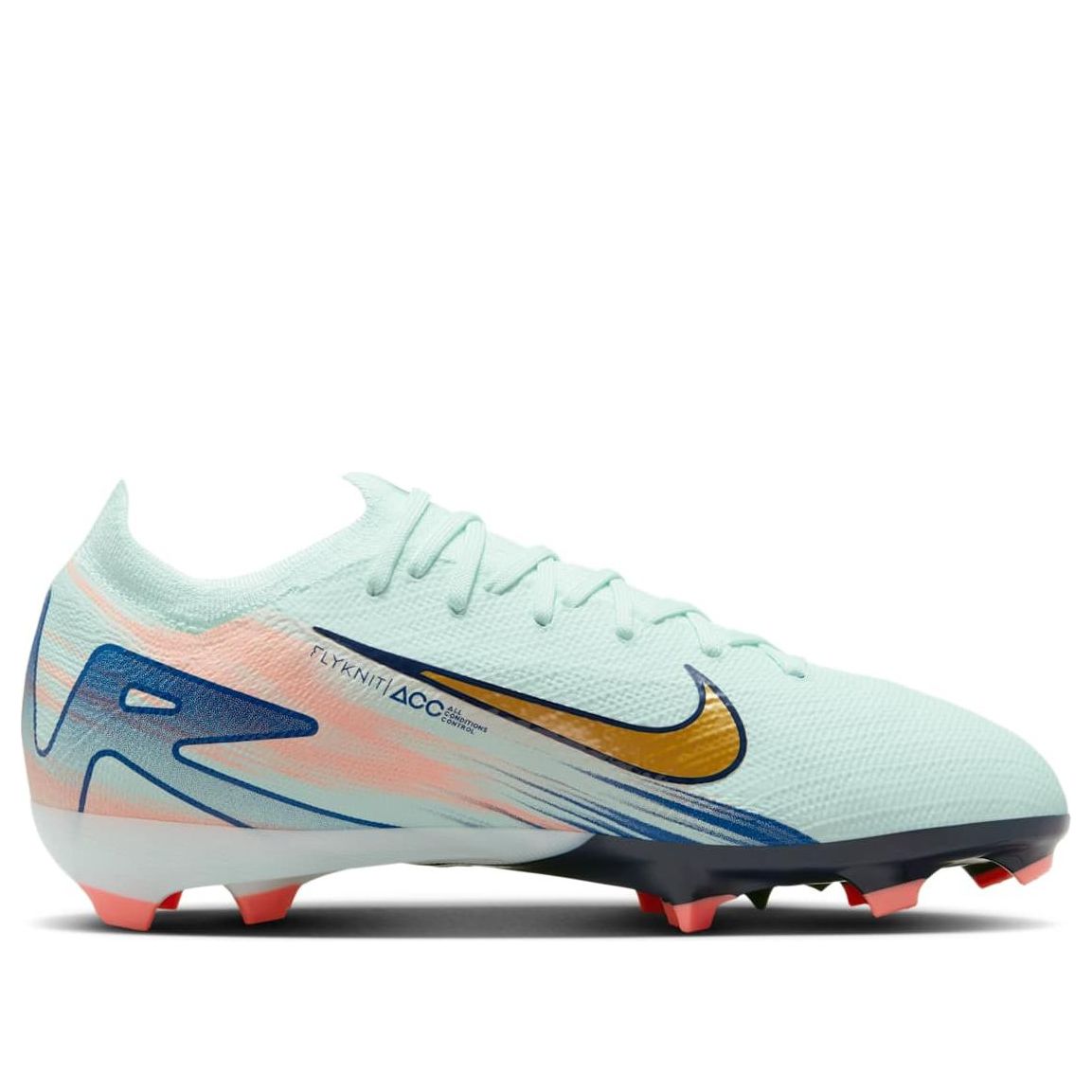 (GS) Nike Jr. Vapor 16 Pro Mercurial Fream Speed FG 'Barely Green Crimson Metallic Gold' HM4983-300