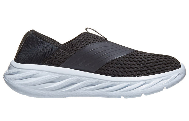 (WMNS) HOKA ONE ONE ORA Recovery Shoe 'Black Phantom' 1099678-BPHN
