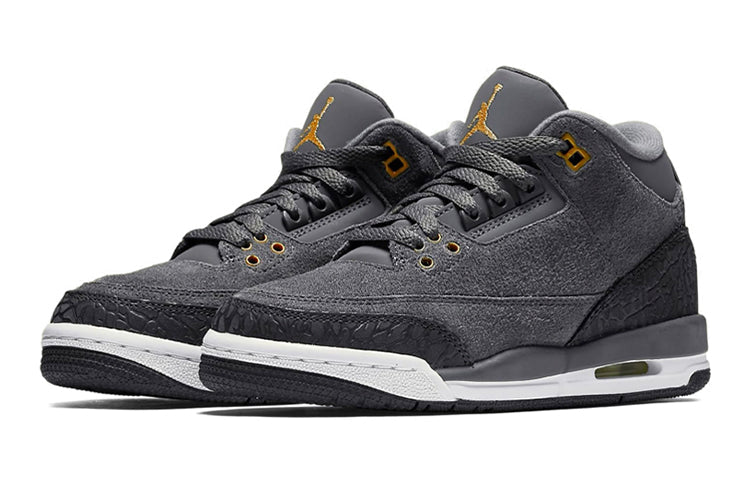 (GS) Air Jordan 3 Retro 'Anthracite' 441140-035