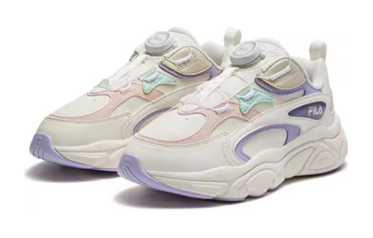 (GS) FILA Sportswear Running Shoes 'White Purple' K15B341133FFGV