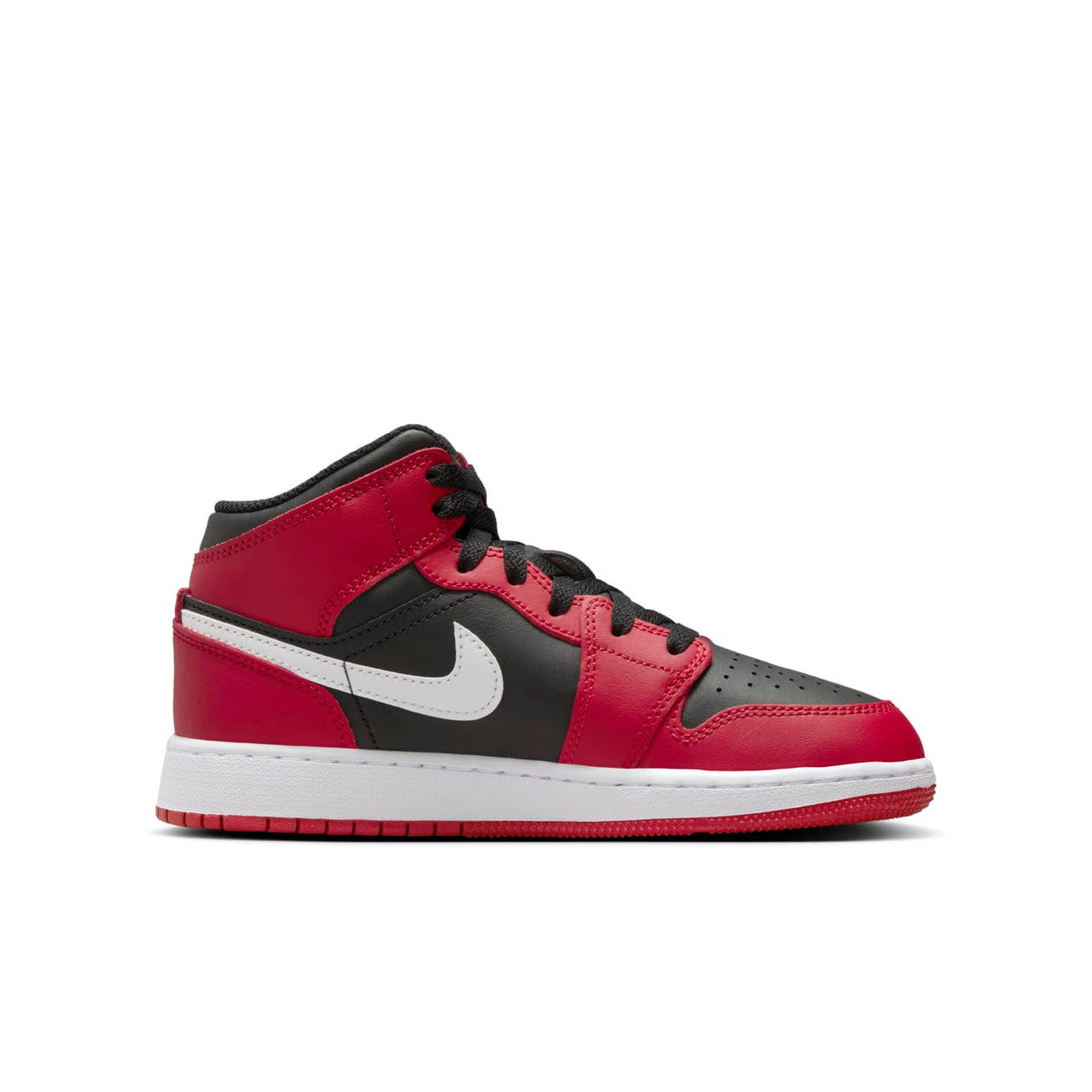 (GS) Air Jordan 1 Mid 'Gym Red Black White' DQ8423-061