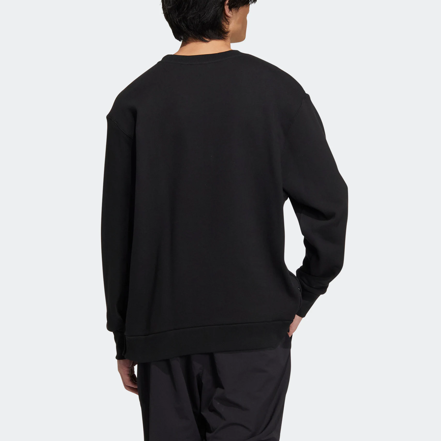 adidas originals Crewneck 'Black' IC8144