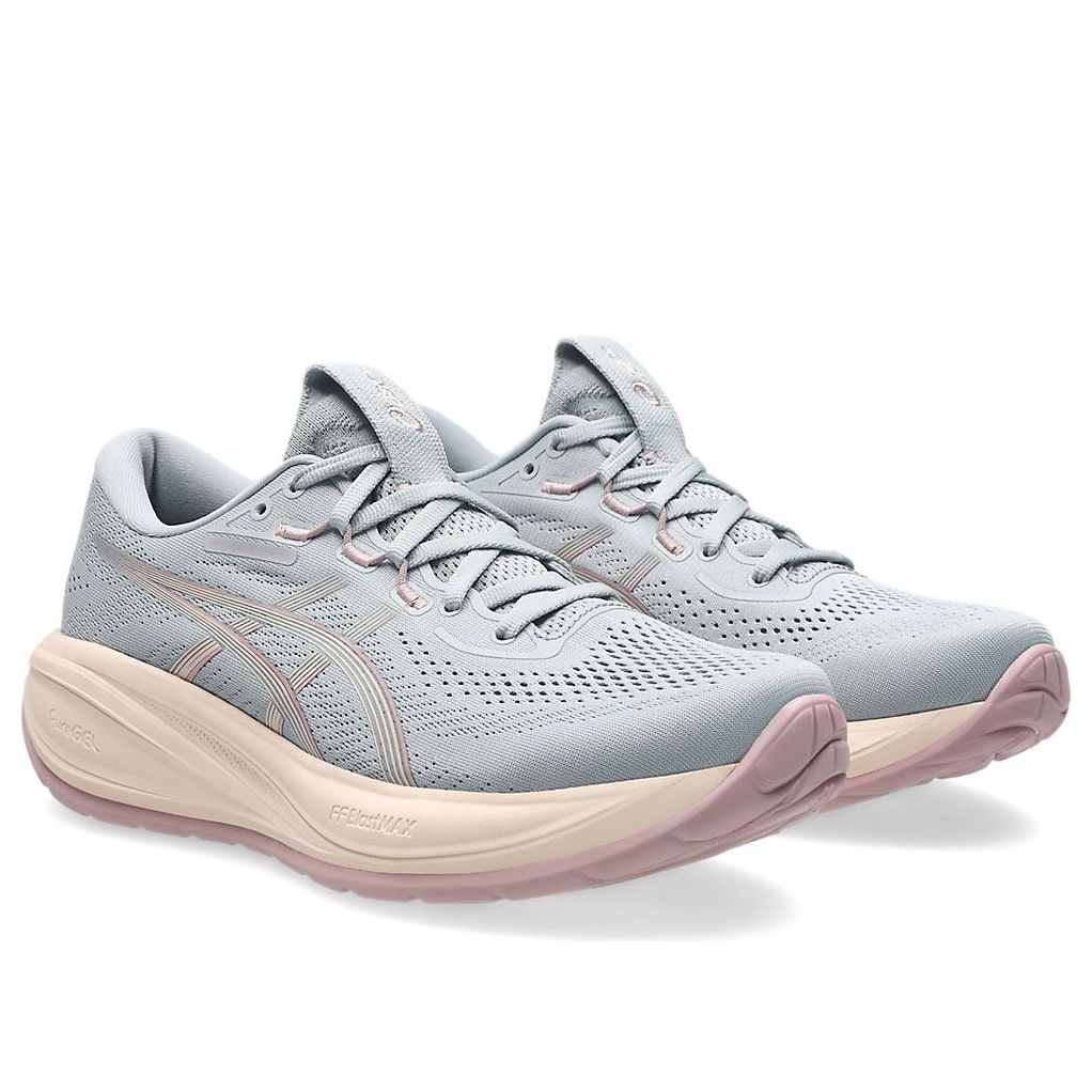 (WMNS) ASICS Gel-Cumulus 28 'Grey Orange Pink' 1012B916-020