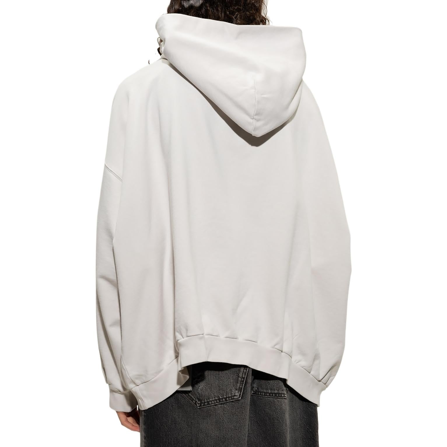 Balenciaga XXXL Oversized Popover Hoodie 'Off White' 713677TNVD99784