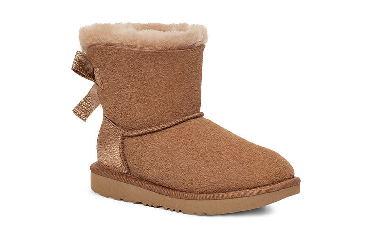 UGG Mini Bailey Bow Glitz 'Brown' 1123617K-CHE