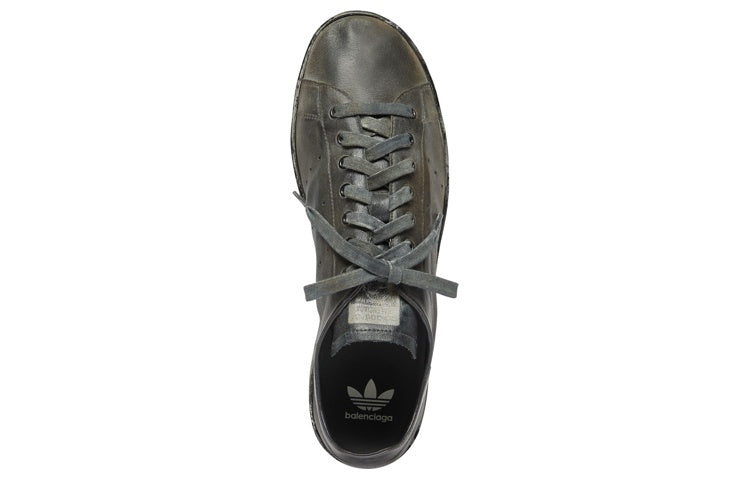 (WMNS) Balenciaga x adidas originals Stan Smith Sneakers 'Vintage Black' 721836WBDV51000