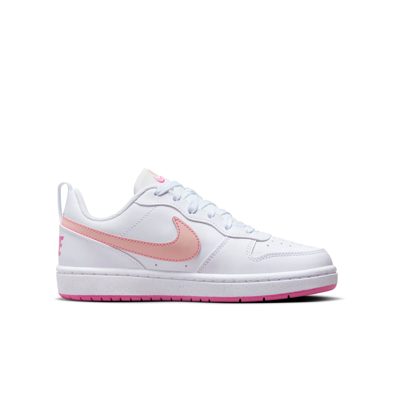 (GS) Nike Court Borough Low Recraft 'White Pinksicle' DV5456-111