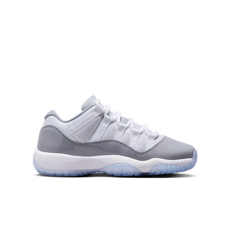 (GS) Air Jordan 11 Retro Low 'Cement Grey' 528896-140