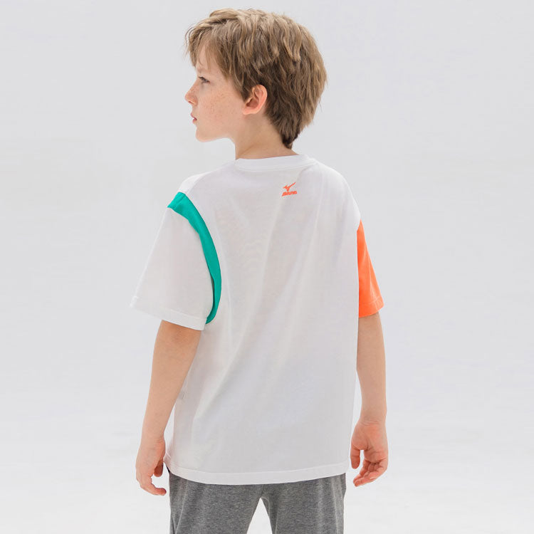 (GS) Mizuno Casual T-shirt 'White' T2078