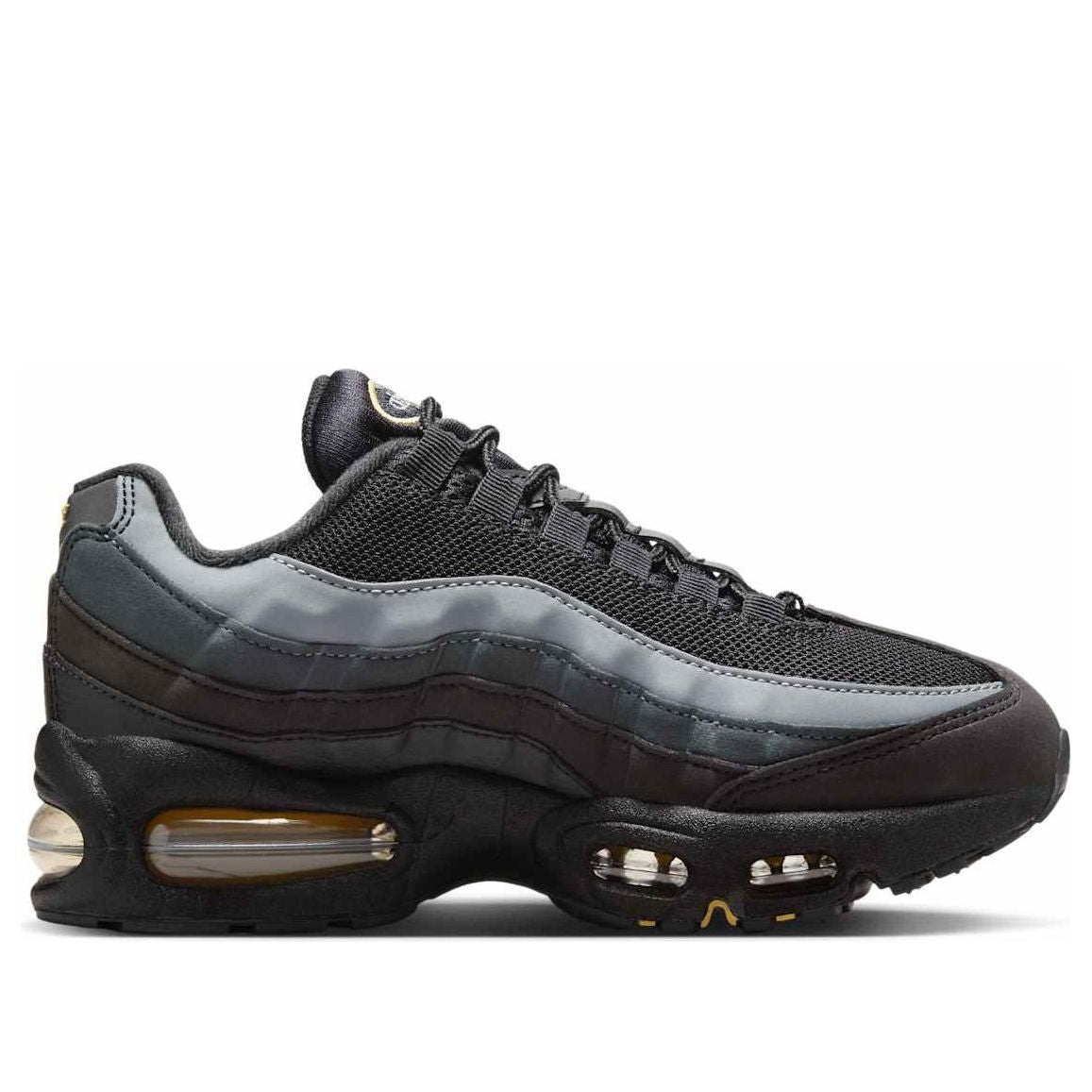 (GS) Nike Air Max 95 'Black Buff Gold' IH0631-002