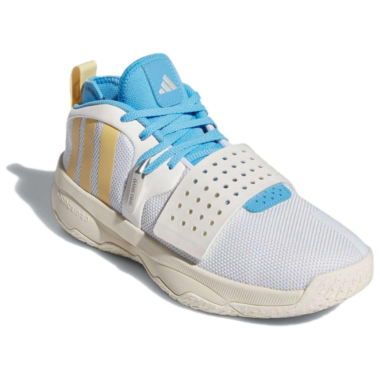 adidas Dame 8 EXTPLY 'Cloud White Oat Cream White' IF1514
