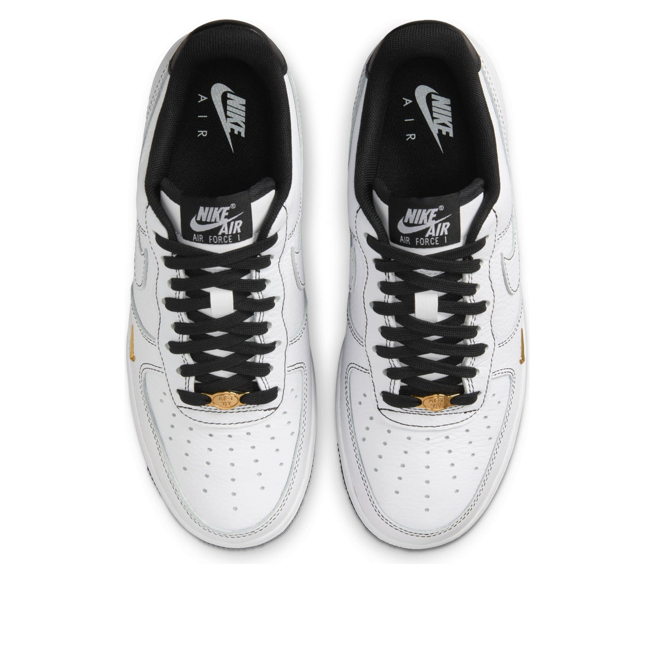 (WMNS) Nike Air Force 1 '07 Mini Jewel 'White Black Gold' IB6543-101