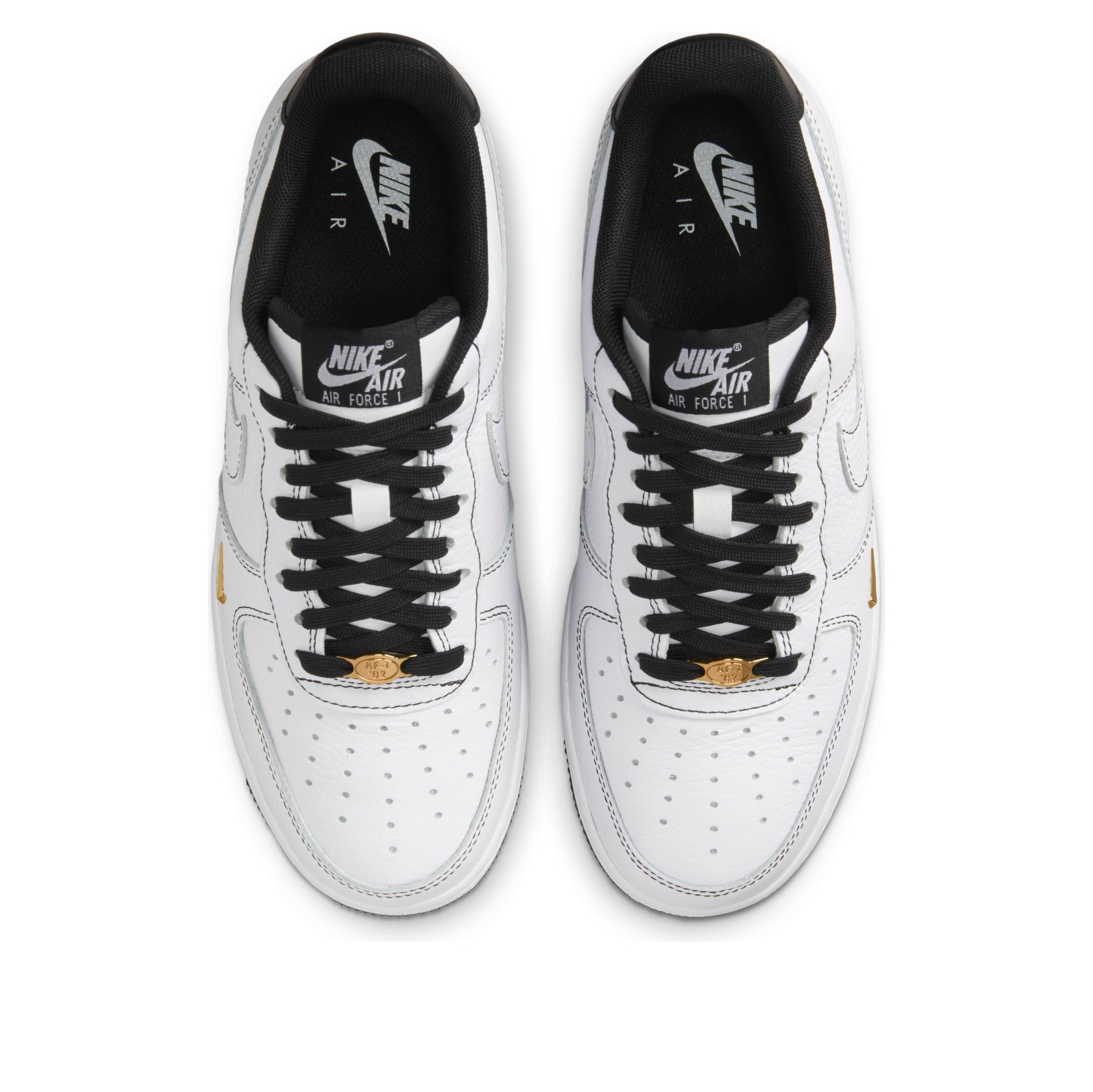 (WMNS) Nike Air Force 1 '07 Mini Jewel 'White Black Gold' IB6543-101