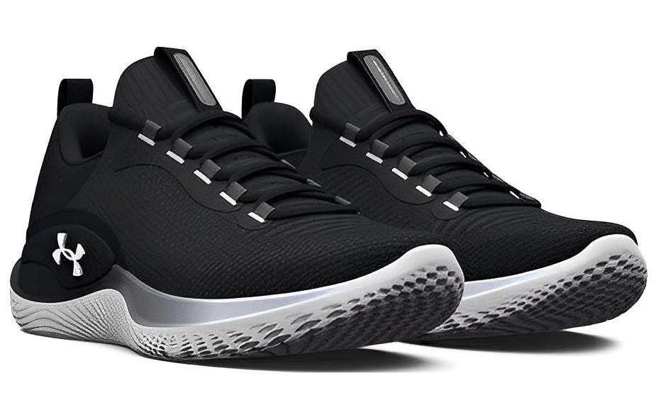 (WMNS) Under Armour Flow Dynamic 'Black White' 3026107-001