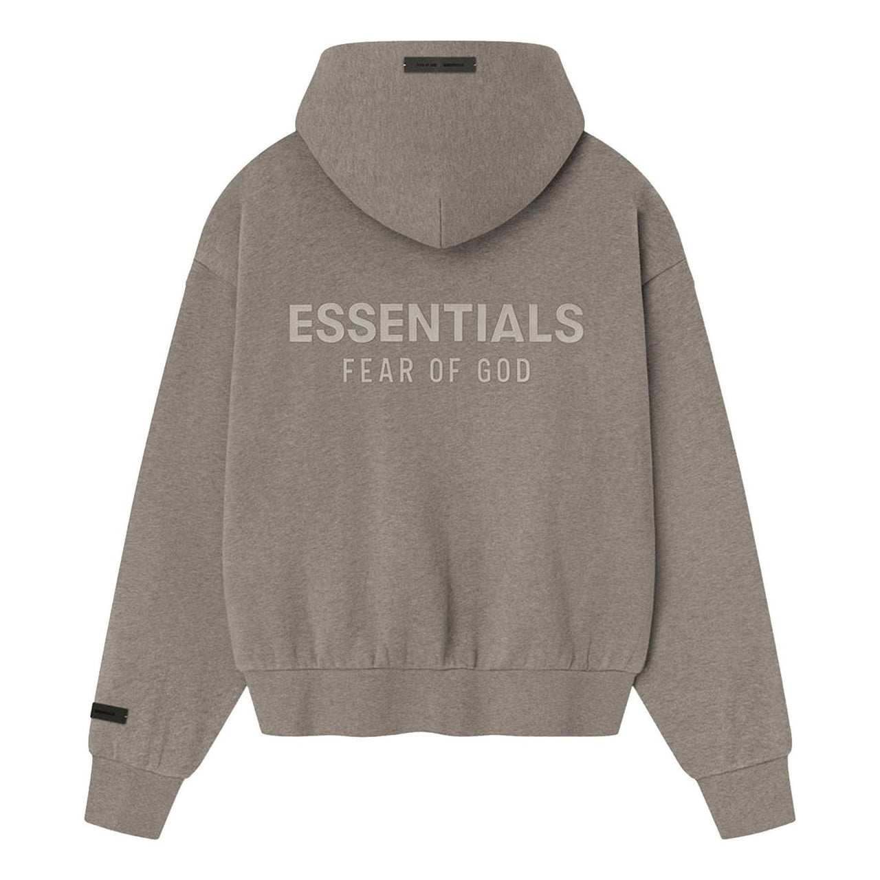 Fear of God Essentials SS25 Classic Fleece Zip-Up Hoodie 'Homestead Heather' 192SP254783F