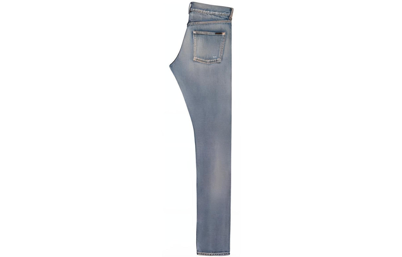SAINT LAURENT Jeans Men Blue