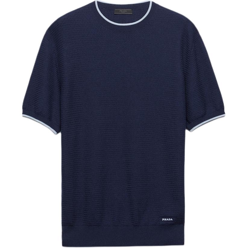 PRADA Knitwear Men's Marine Blue