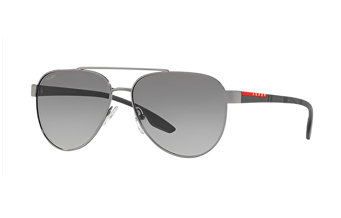 PRADA Linea Rossa Pilot frame Sunglasses