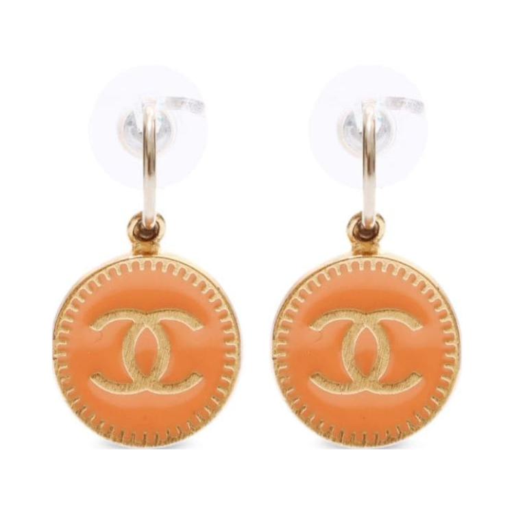 CHANEL 2001 Cc Earrings