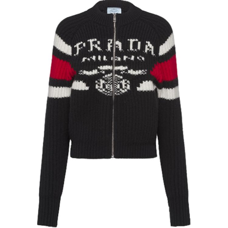 PRADA Cashmere Sweaters Women's Black