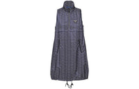 PRADA FW23 Sleeveless Dress Women's Blue