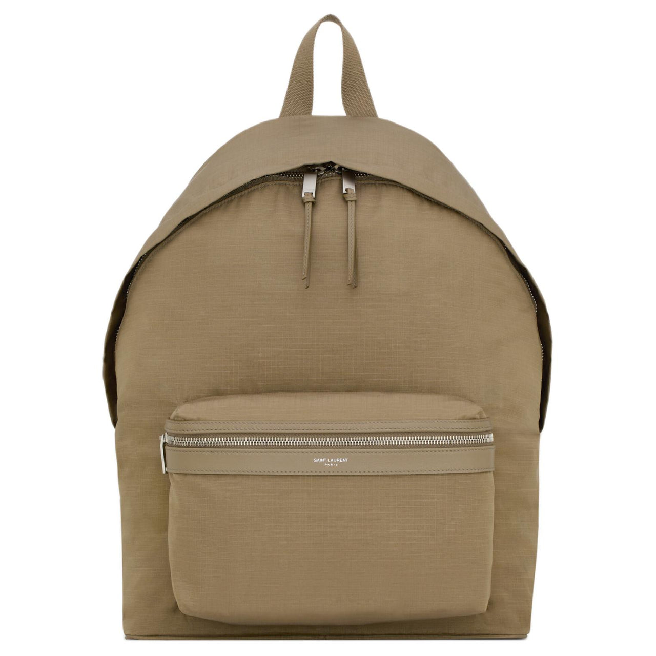 SAINT LAURENT City Polyester Backpack Regular Men's Tobacco