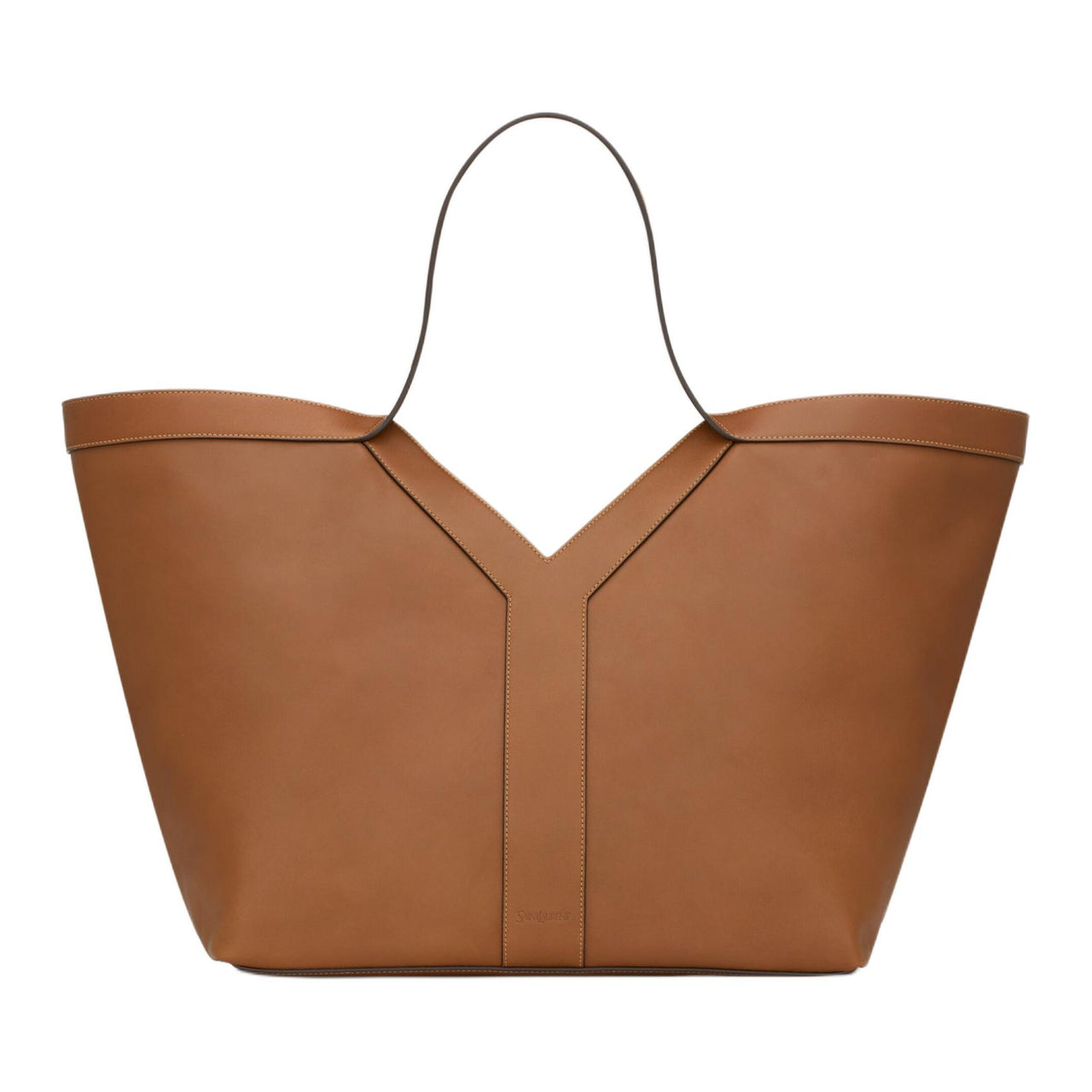 SAINT LAURENT Y Tote In Leather Women's Brown