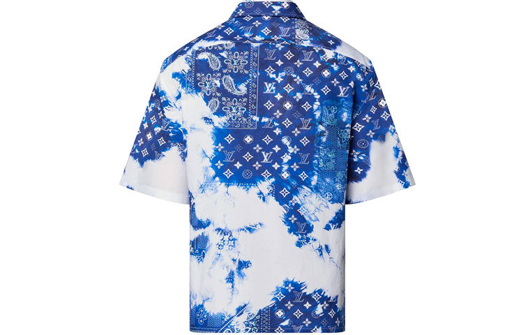 LOUIS VUITTON Monogram Bandana Shortsleeve Shirt