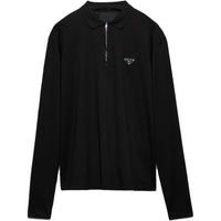 PRADA Polo Shirts Men Black