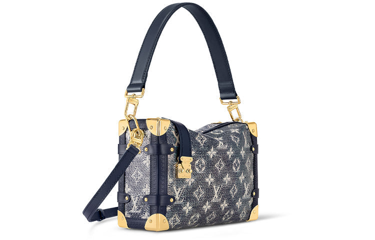 LOUIS VUITTON Side Trunk Blue