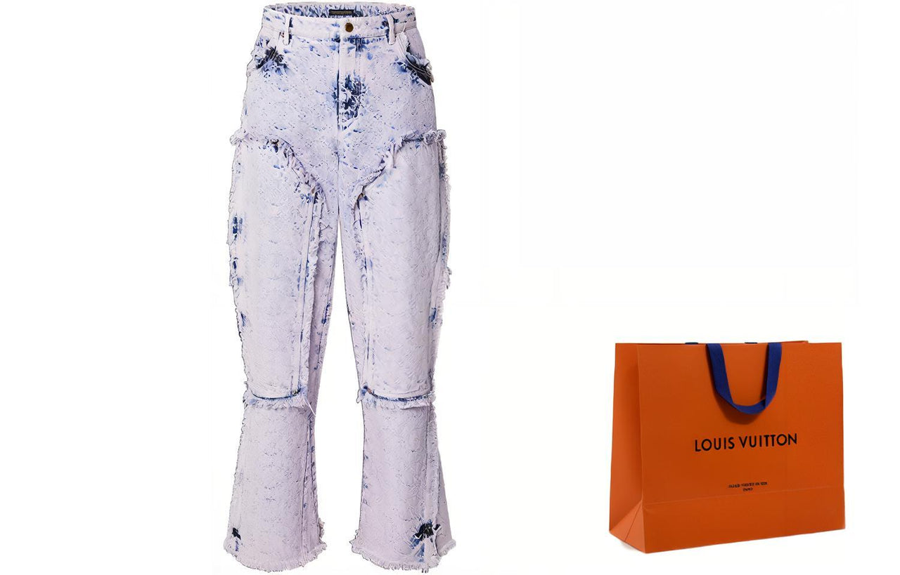 LOUIS VUITTON Jeans Men's Purple
