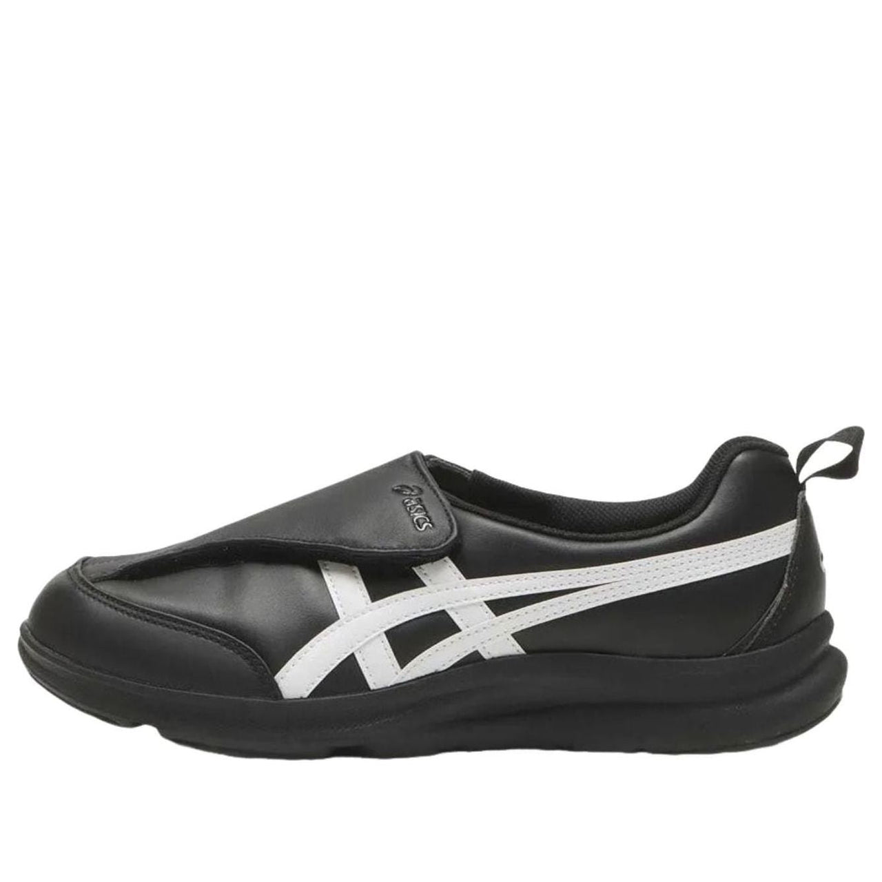 (WMNS) ASICS Life Walker LE 2E Wide 'Black White' 1242A024-001