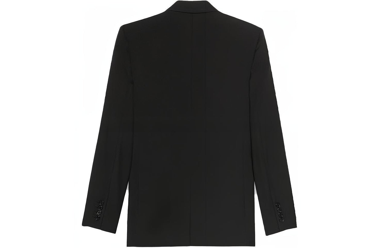 SAINT LAURENT Business Suit Coat Men's Black