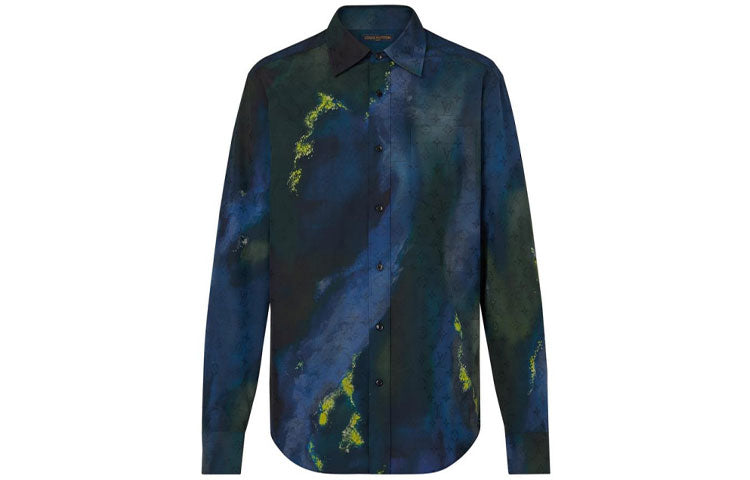 LOUIS VUITTON FW21 Shirt Men's Blue