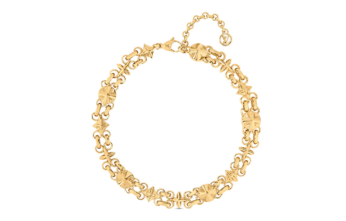 LOUIS VUITTON Necklace Women's Gold