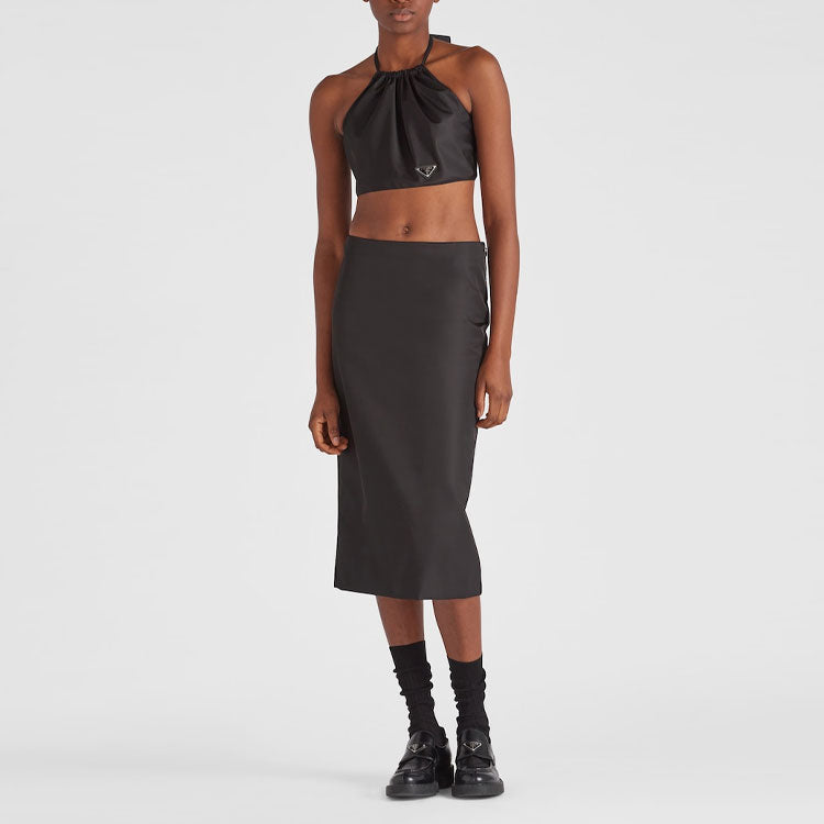 PRADA Casual Long Skirts Women's Black