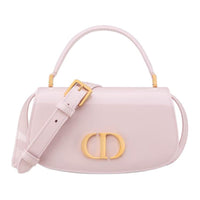 DIOR Calfskin Shoulder Bag, Crossbody Bag, Handbag Trumpets Women's Light Pink