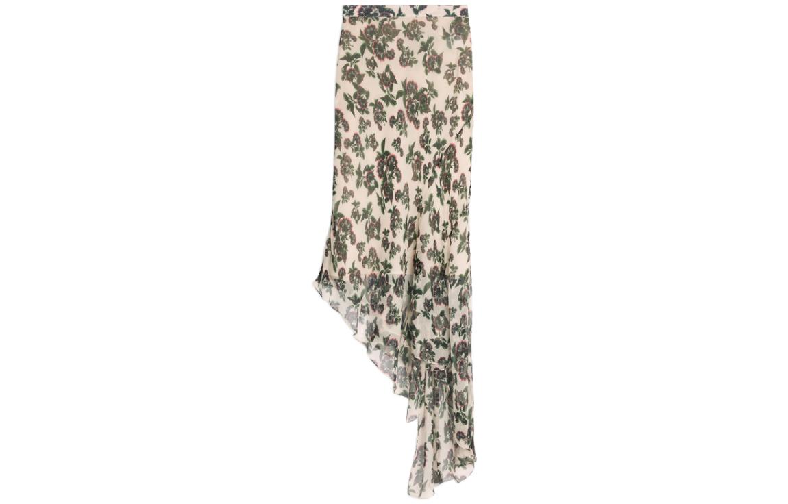 CELINE Casual Long Skirts Women's Yellow