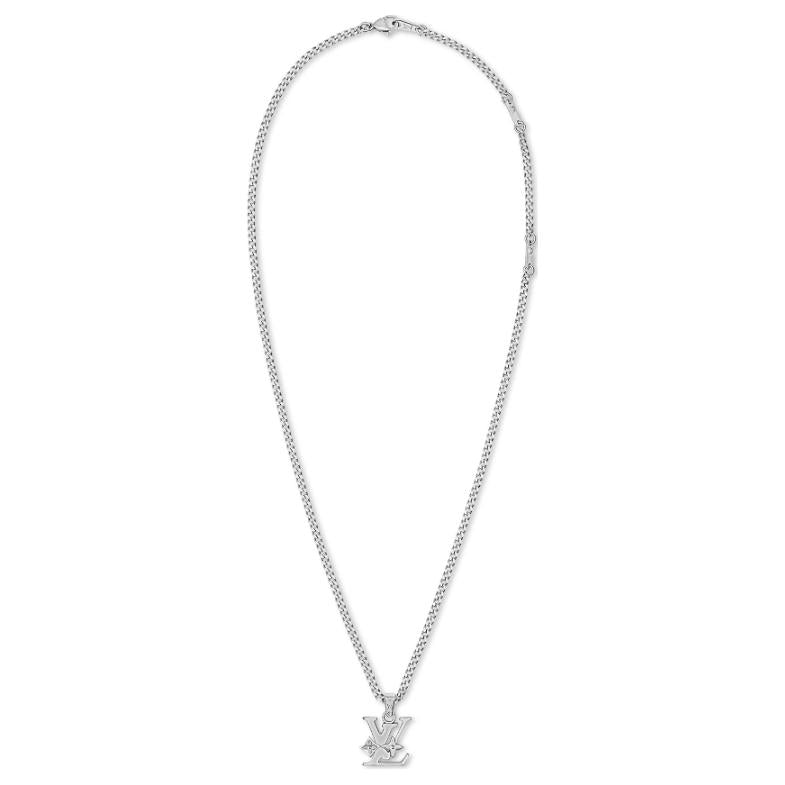 LOUIS VUITTON Monogram Row Pendant